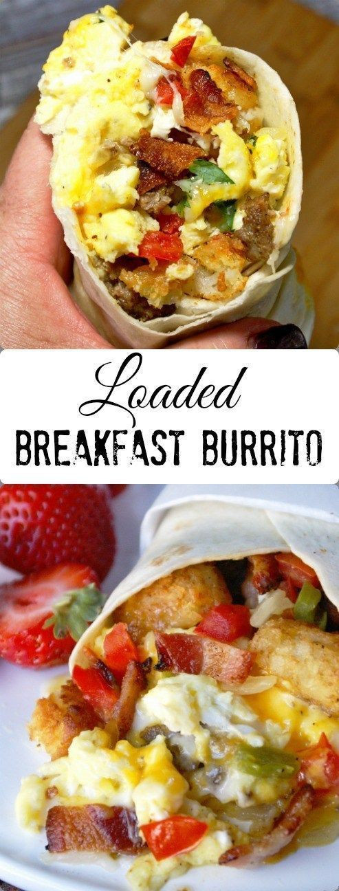 Breakfast Burritos Recipes
 As 25 melhores ideias de Burrito recipes no Pinterest