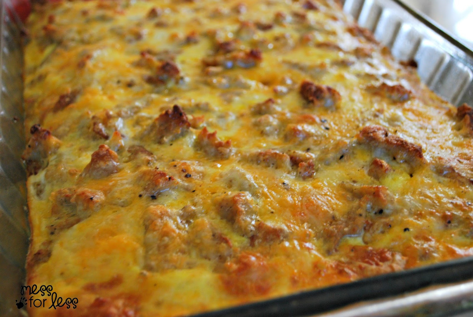 Breakfast Casserole Without Eggs
 Sausage Egg and Biscuit Breakfast Casserole Food Fun