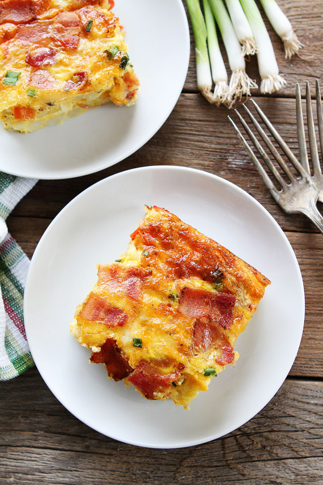 Breakfast Casserole Without Eggs
 Bacon Potato and Egg Casserole