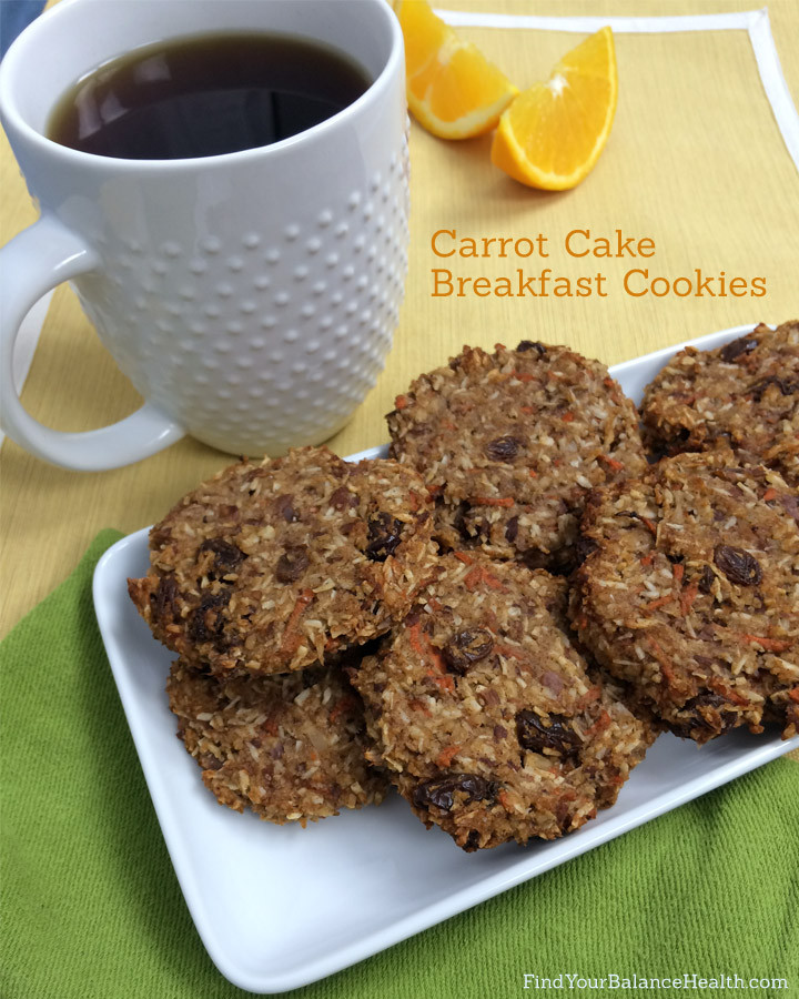 Breakfast Cookie Recipe
 carrot breakfast cookie