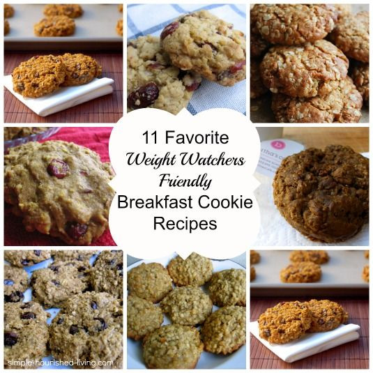 Breakfast Cookie Recipe
 1000 images about Weight Watchers Cookie Recipes