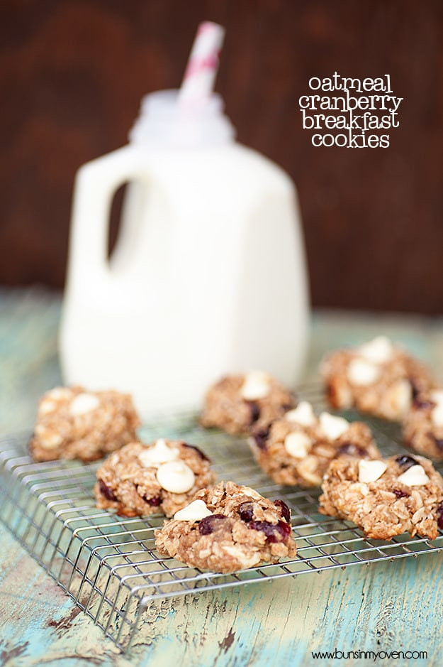 Breakfast Cookie Recipe
 Oatmeal Breakfast Cookies Recipe