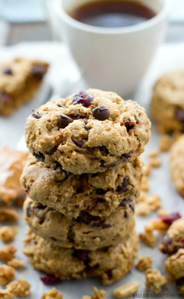 Breakfast Cookie Recipe
 Peanut Butter Granola Breakfast Cookies Recipe