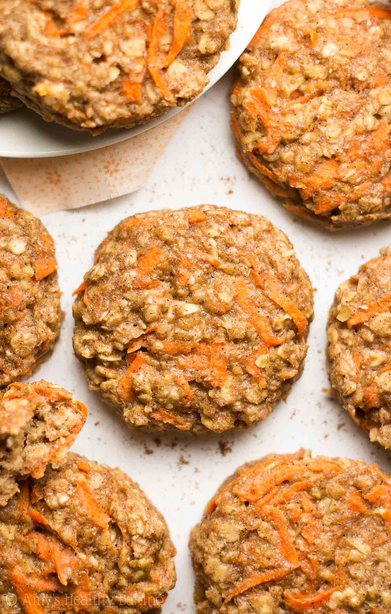 Breakfast Cookie Recipes
 Healthy Carrot Cake Oatmeal Breakfast Cookies