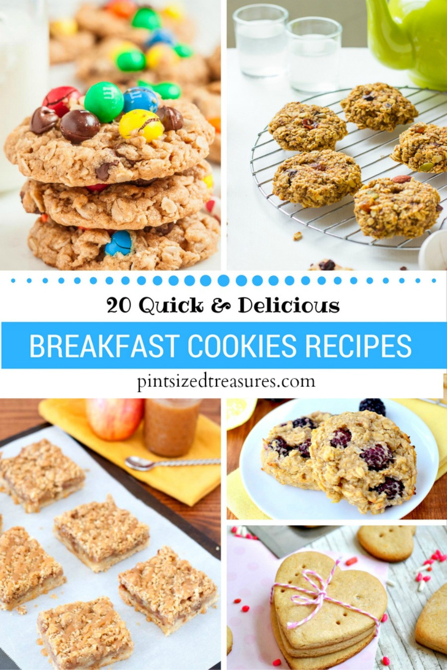 Breakfast Cookie Recipes
 20 Quick Breakfast Cookie Recipes · Pint sized Treasures