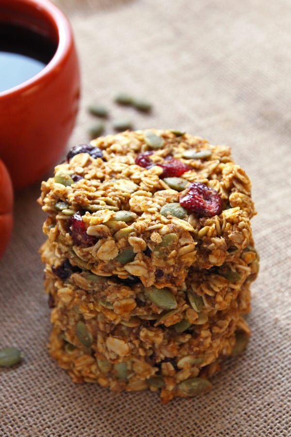 Breakfast Cookie Recipes
 Pumpkin Breakfast Cookies gluten free clean eating