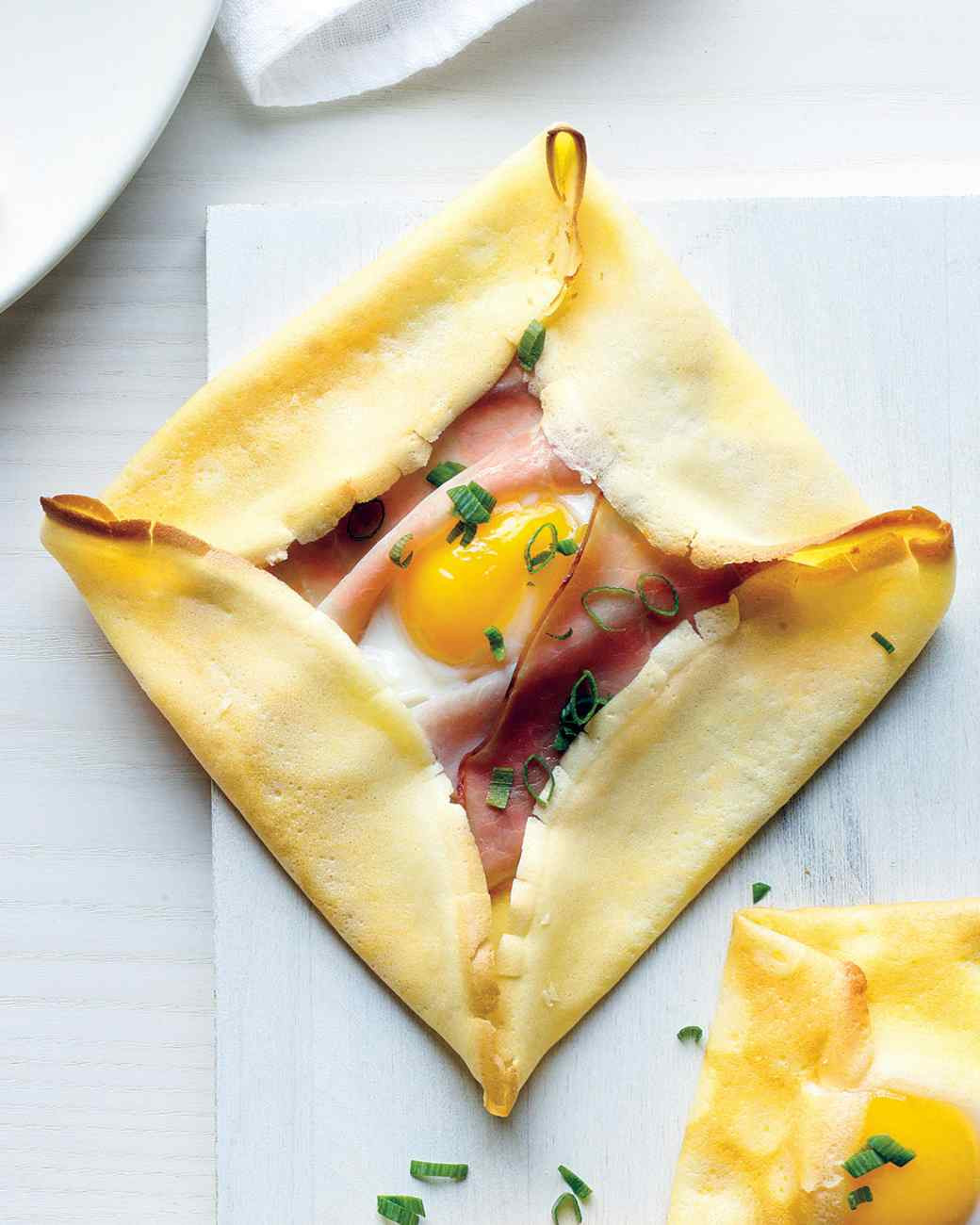 Breakfast Crepe Recipe
 Ham Egg Crepe