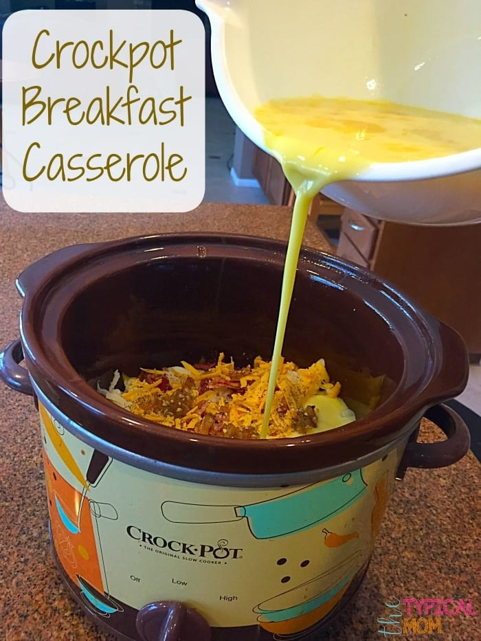Breakfast Crockpot Recipe
 Crockpot Breakfast Casserole Recipe · The Typical Mom