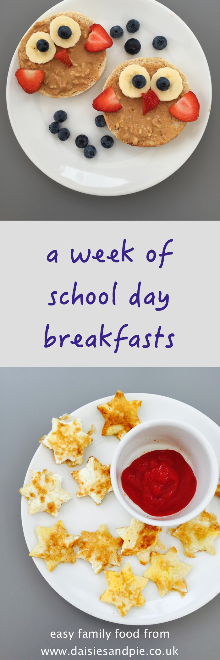 Breakfast For Kids
 Easy school day breakfast ideas