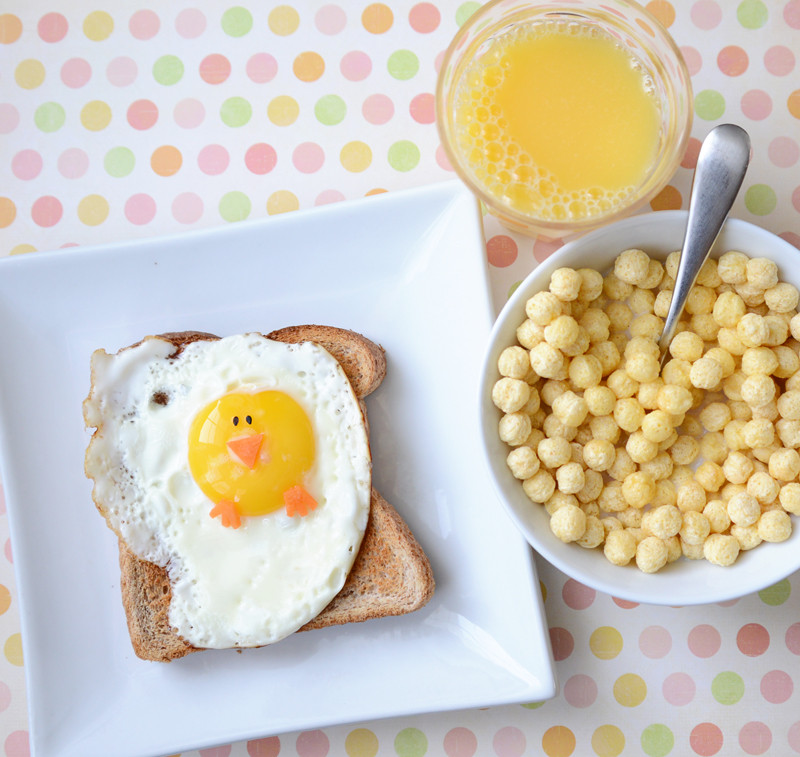 Breakfast For Kids
 Food Art An Easter Breakfast For Kids · Kix Cereal