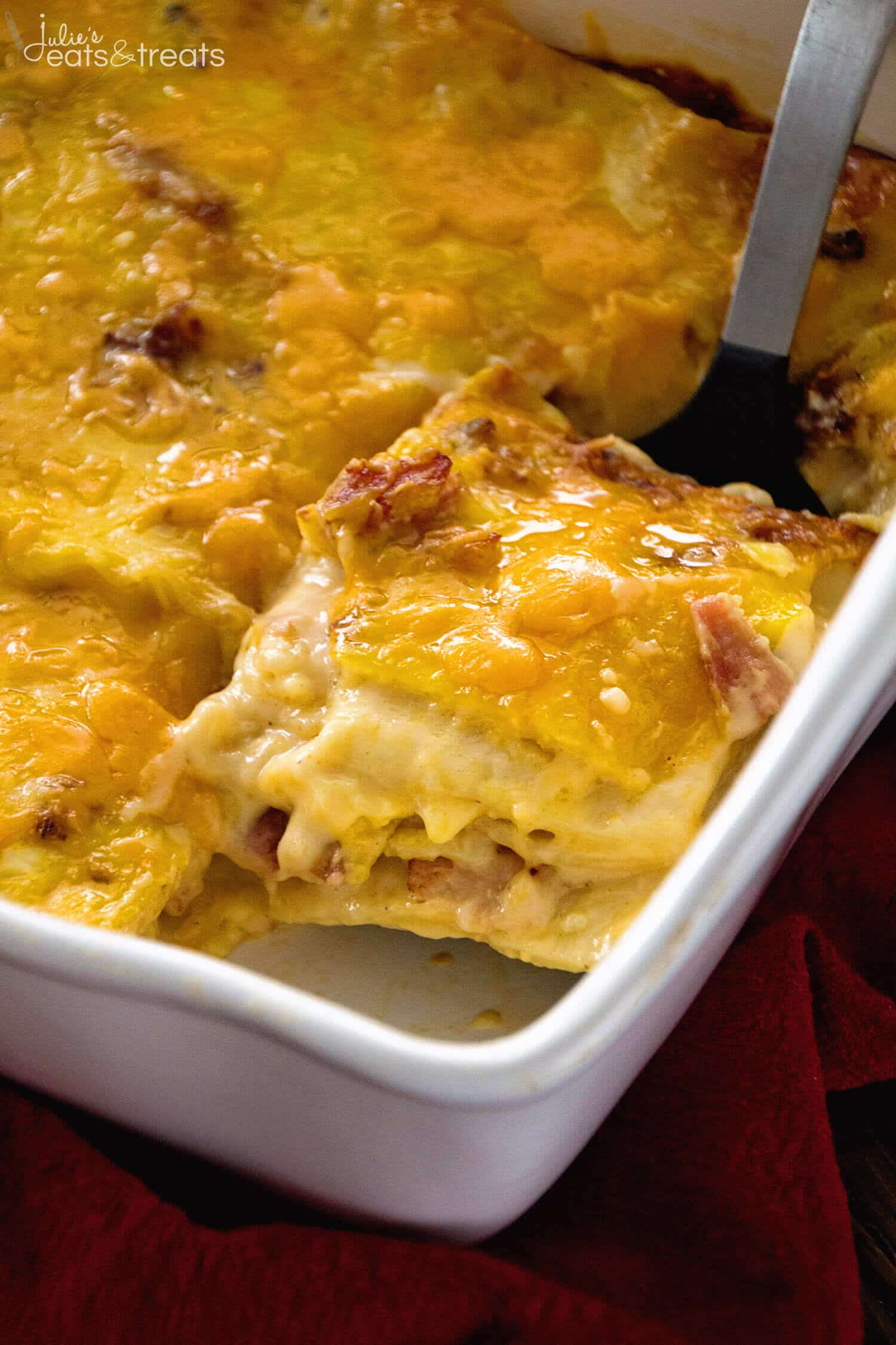 Breakfast Lasagna Recipes
 Ham & Cheese Overnight Breakfast Lasagna Recipe Julie s