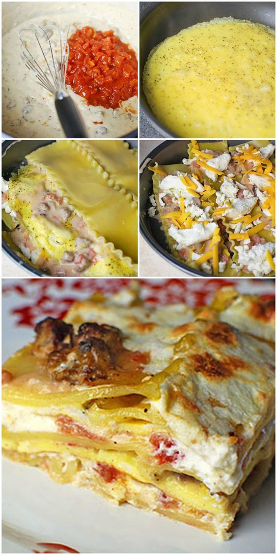 Breakfast Lasagna Recipes
 breakfast lasagna bacon