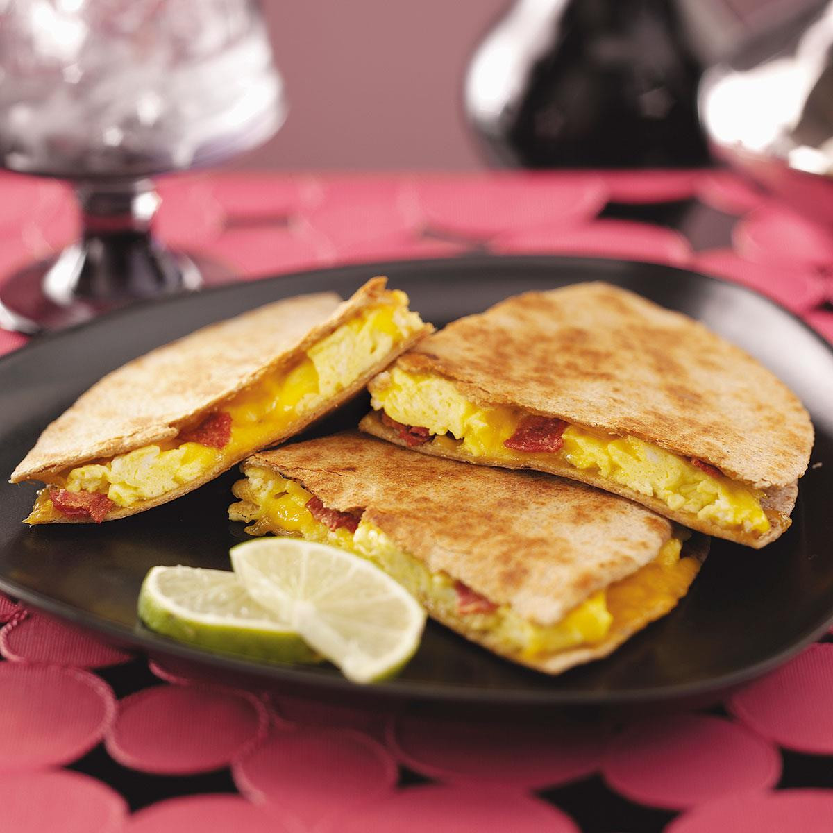 Breakfast Recipe Ideas
 Easy Breakfast Quesadillas Recipe