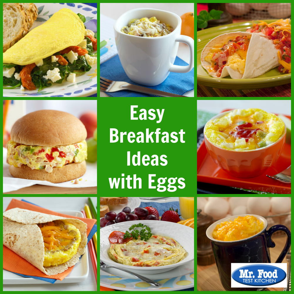 Breakfast Recipe Ideas
 Easy Breakfast Ideas with Eggs