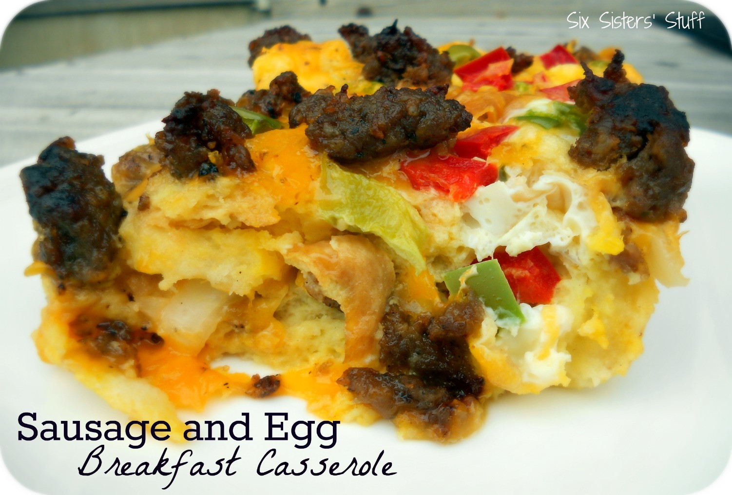 Breakfast Recipes With Sausage And Eggs
 Sausage and Egg Breakfast Casserole Recipe