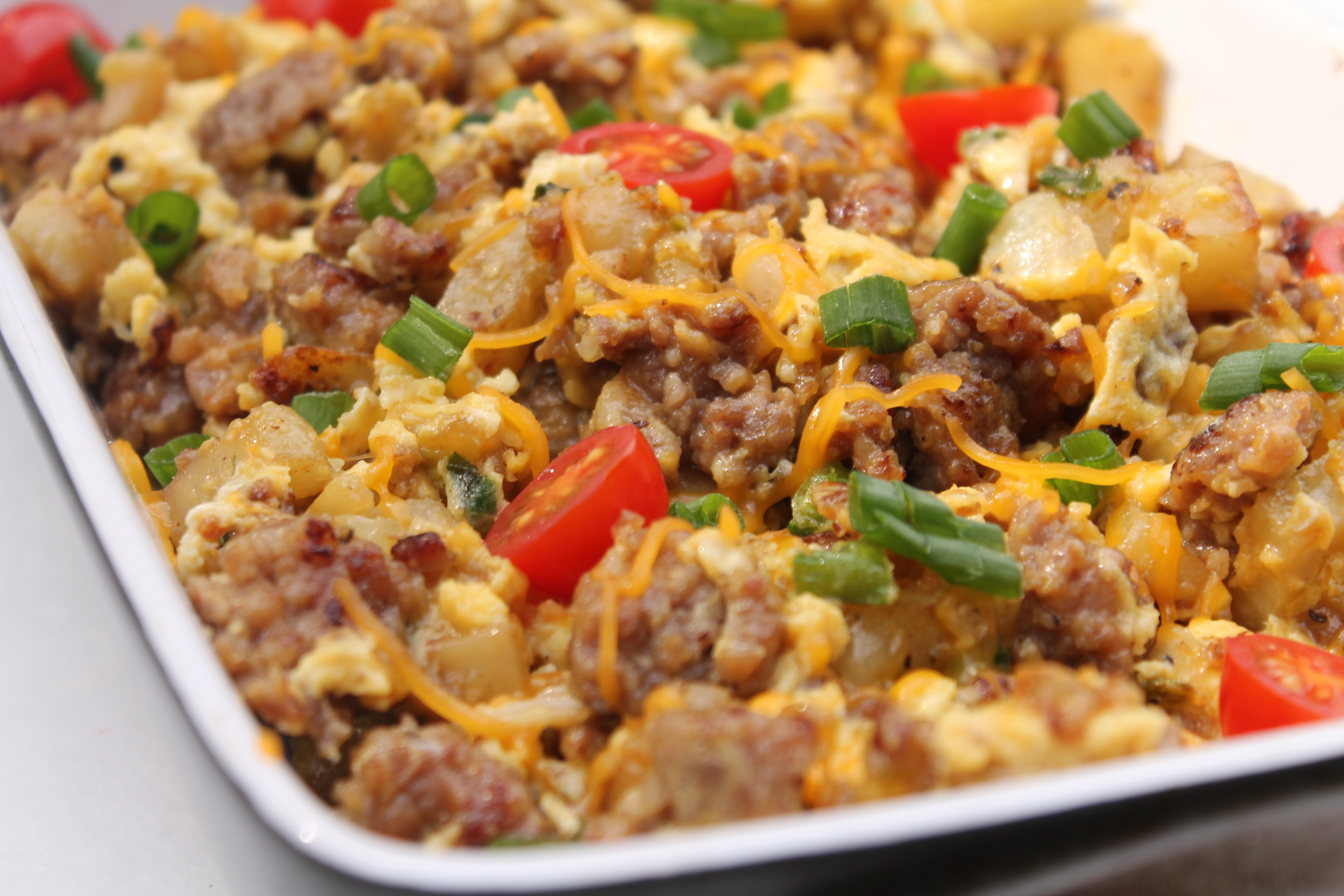 Breakfast Recipes With Sausage And Eggs
 Breakfast Potato Scramble