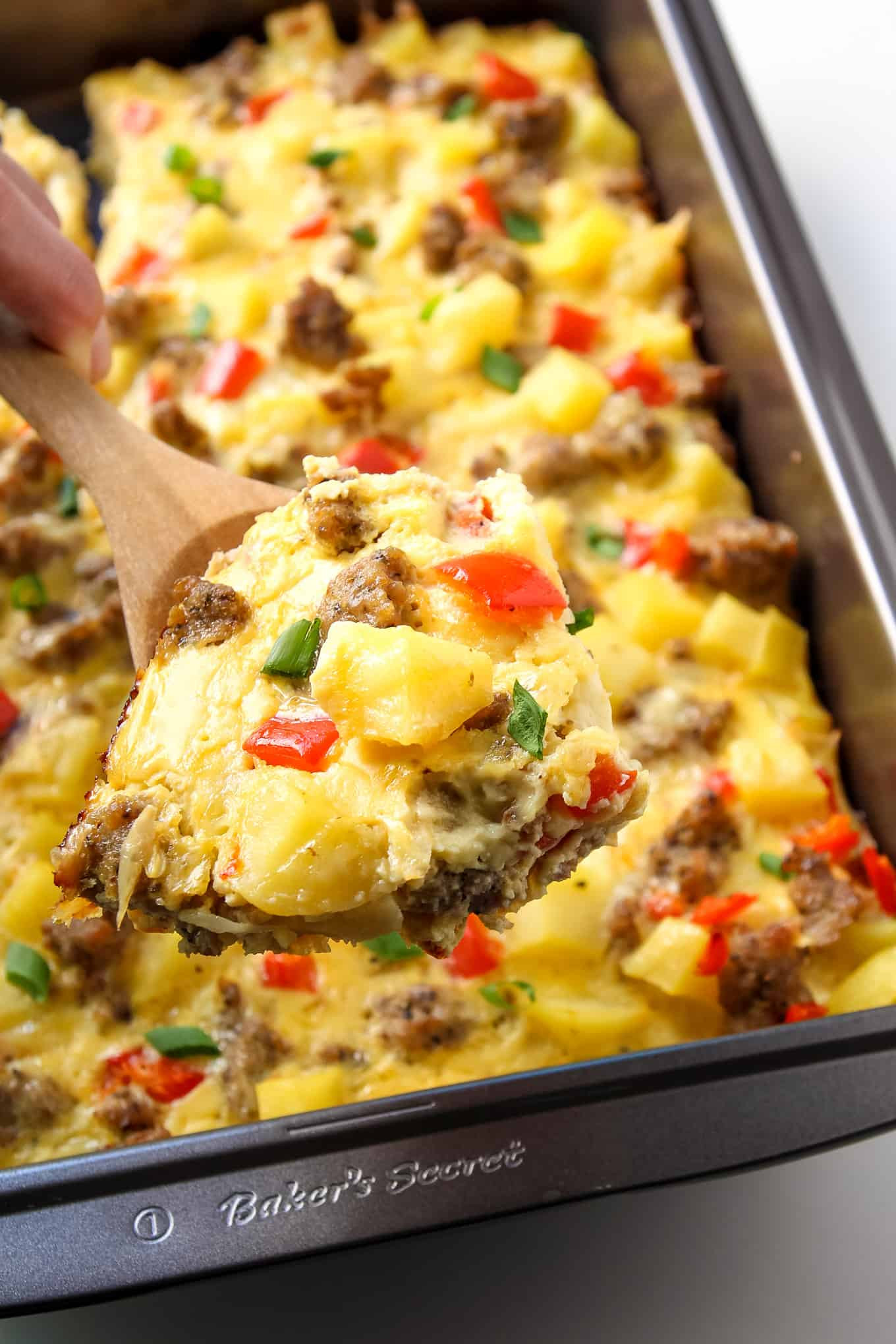 Breakfast Recipes With Sausage And Eggs
 Breakfast Casserole with Eggs Potatoes and Sausage