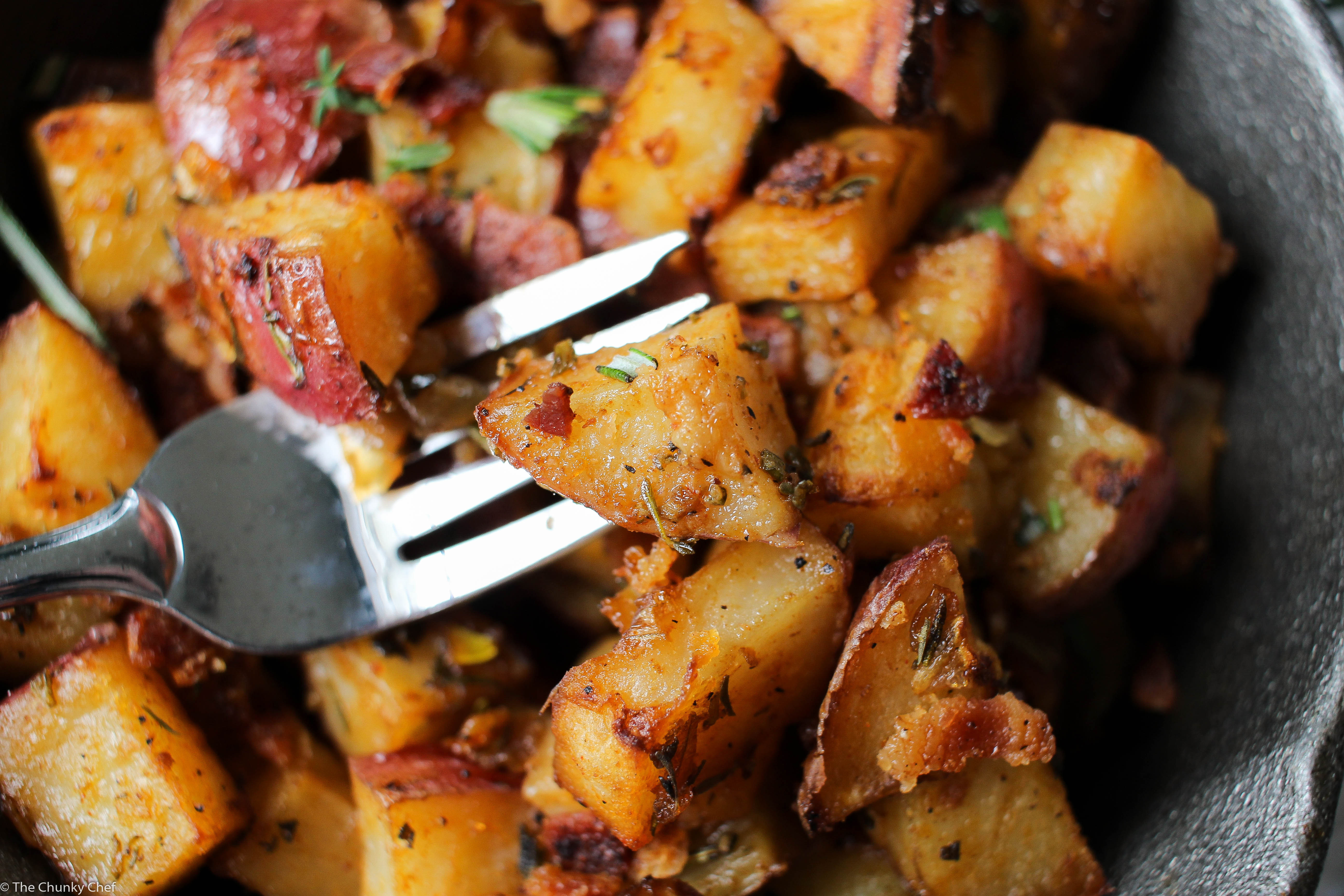 Breakfast Red Potatoes
 Oven Roasted Breakfast Potatoes The Chunky Chef