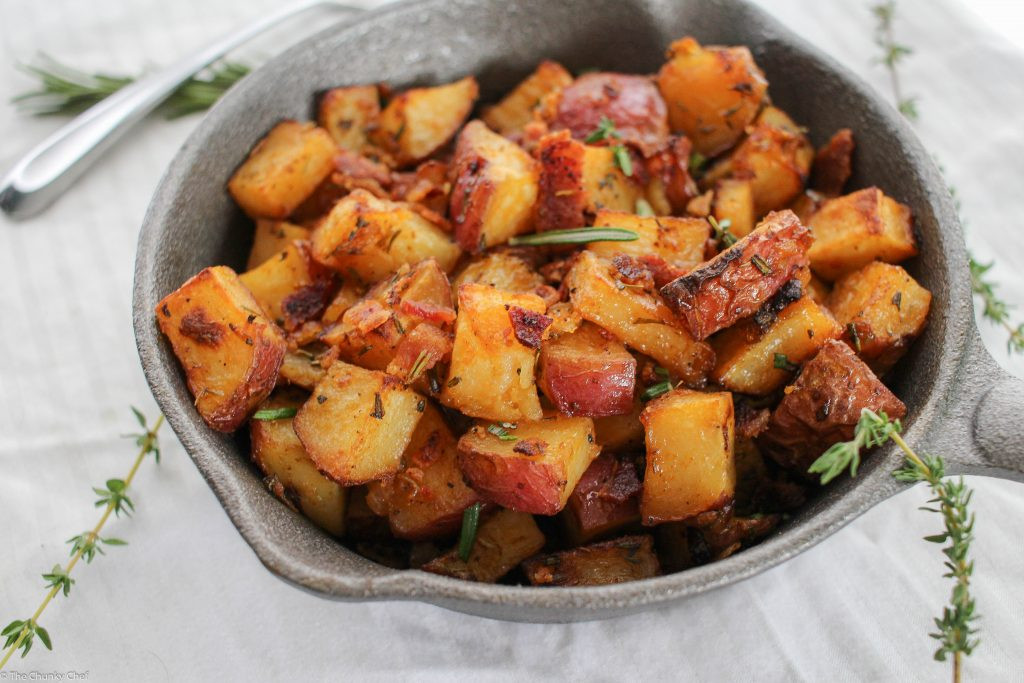 Breakfast Red Potatoes
 Oven Roasted Breakfast Potatoes The Chunky Chef