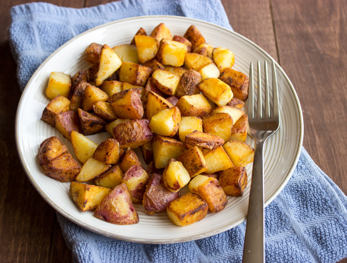 Breakfast Red Potatoes
 Crispy Red Breakfast Potatoes Handful of Raspberries