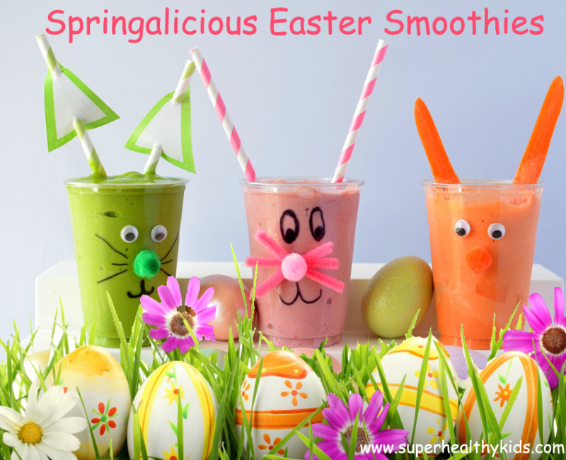 Breakfast Smoothies For Kids
 Springalicious Easter Smoothie Recipe
