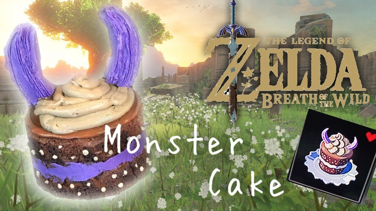 Breath Of The Wild Cake Recipe
 Epic Monster Cake Zelda Breath of the Wild