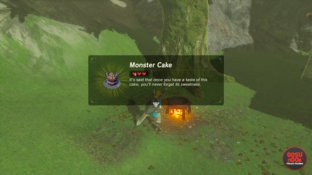 Breath Of The Wild Cake Recipe
 Zelda BoTW Royal Recipe Side Quest Hyrule Castle