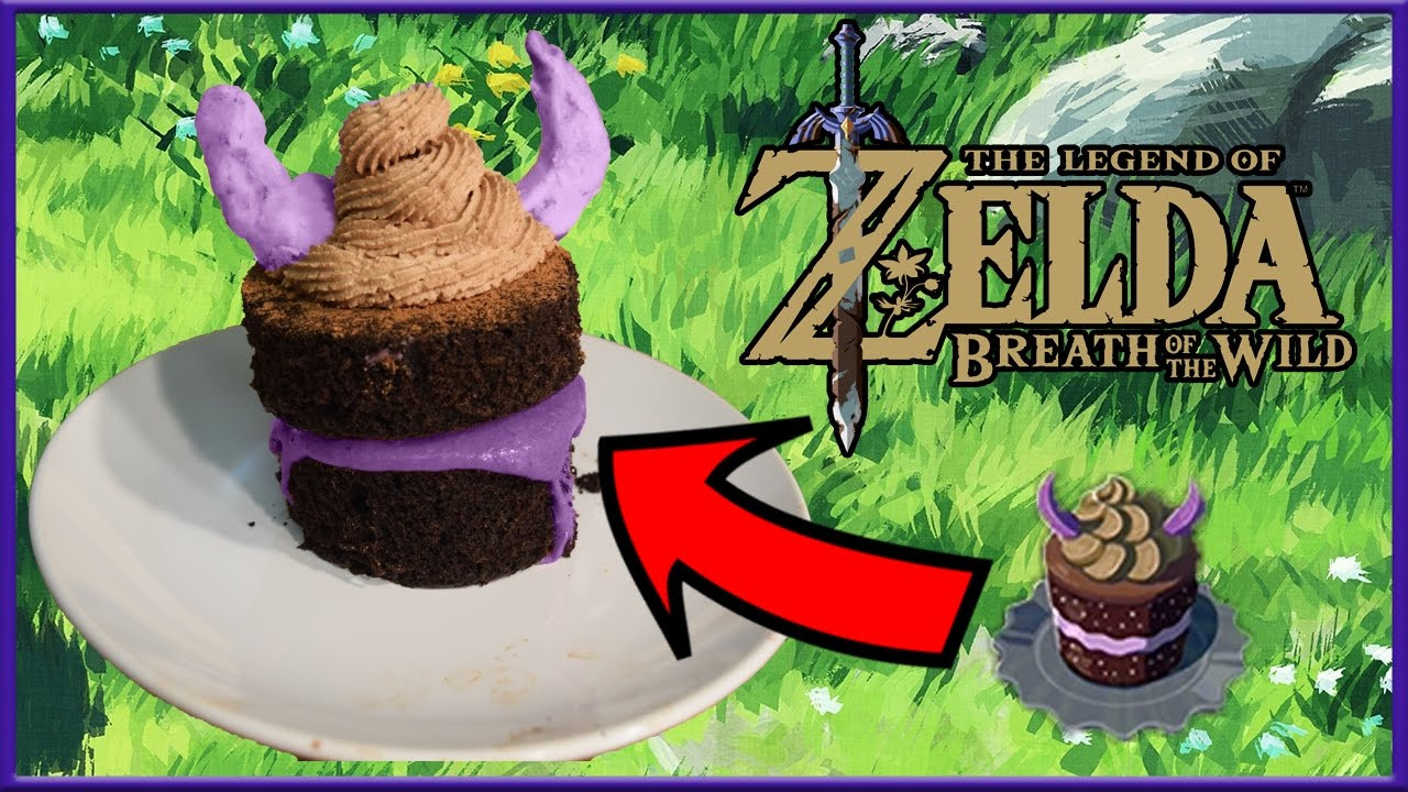 Breath Of The Wild Cake Recipe
 Cuccos Kitchen How To Make Monster Cake