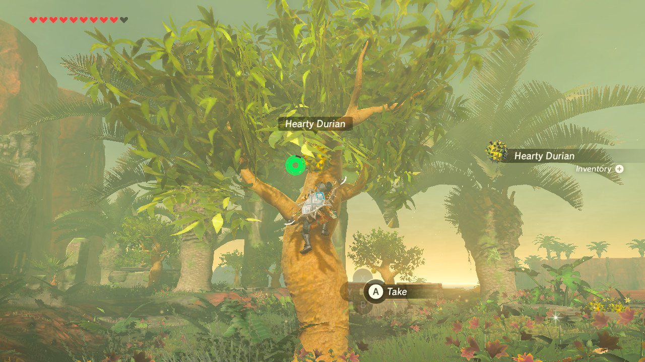 Breath Of The Wild Fruitcake
 Eat durian in "The Legend of Zelda Breath of the Wild