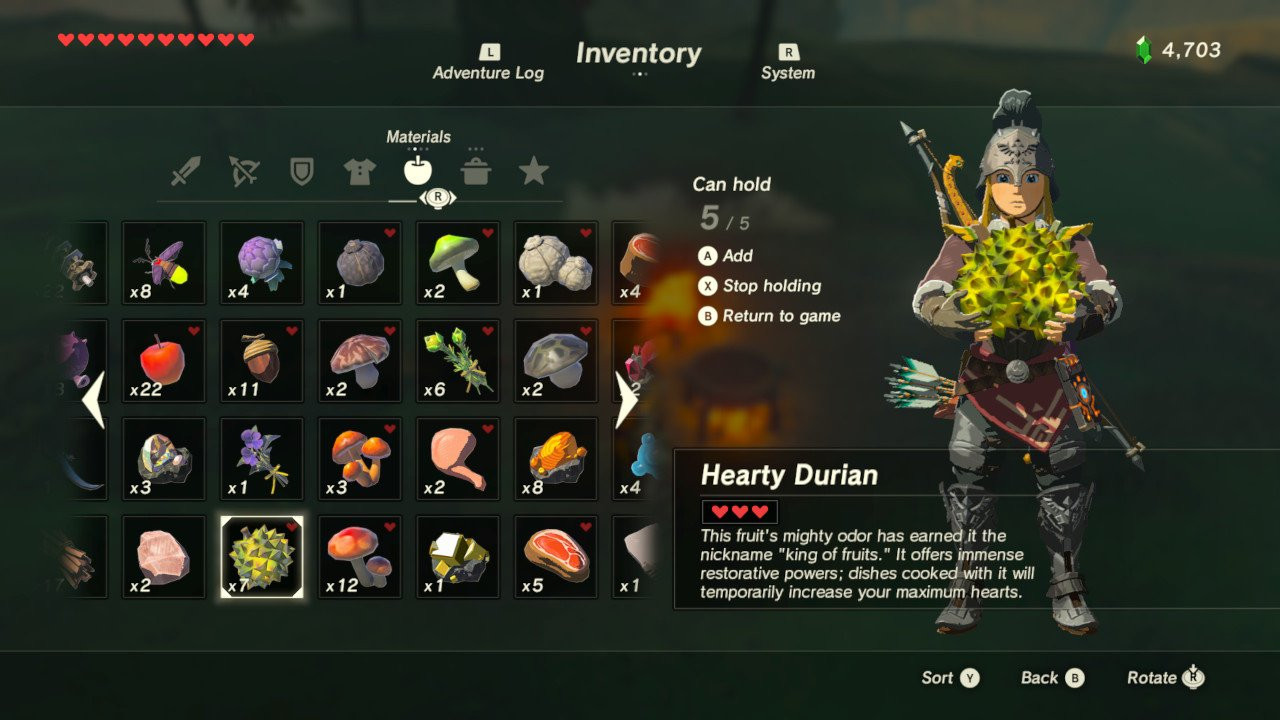 Breath Of The Wild Fruitcake
 The only recipe you need to conquer the delightfully tough