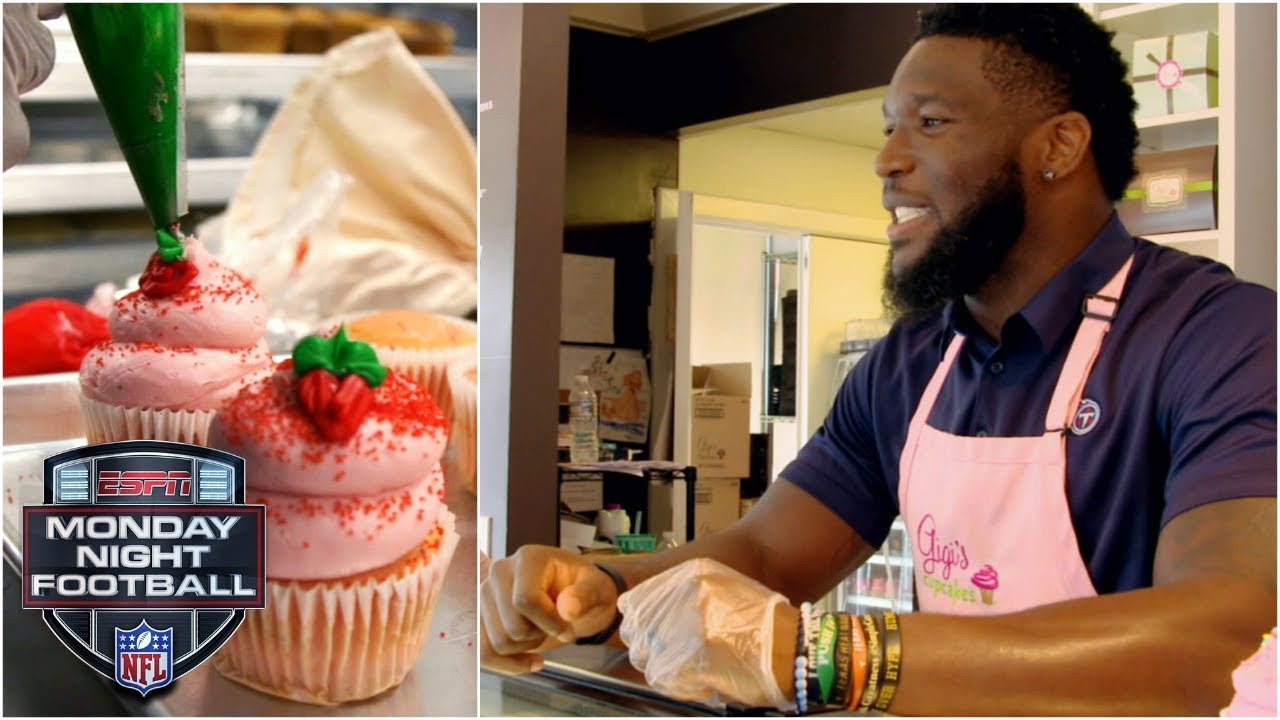 Brian Orakpo Cupcakes
 Titans linebacker Brian Orakpo has a sweet cupcake side