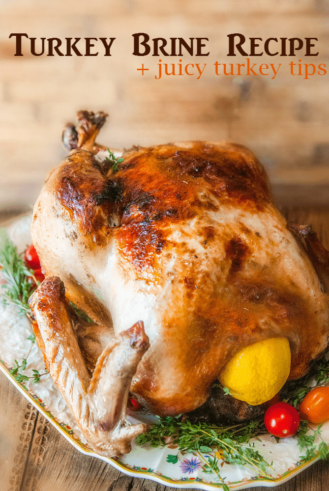 Brine Recipe For Turkey
 Citrus & Herb Turkey Brine Recipe for a Juicy Thanksgiving