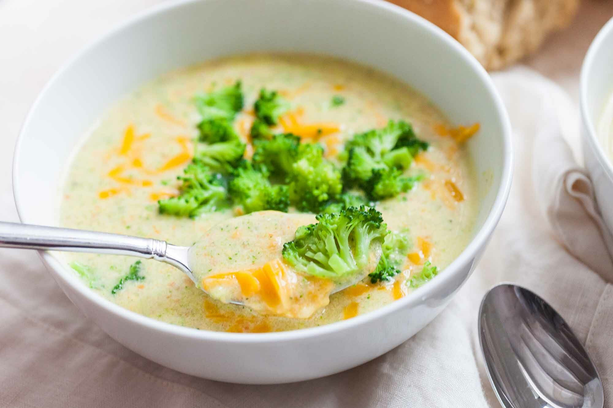 Broccoli And Cheddar Soup
 Broccoli Cheddar Soup Recipe