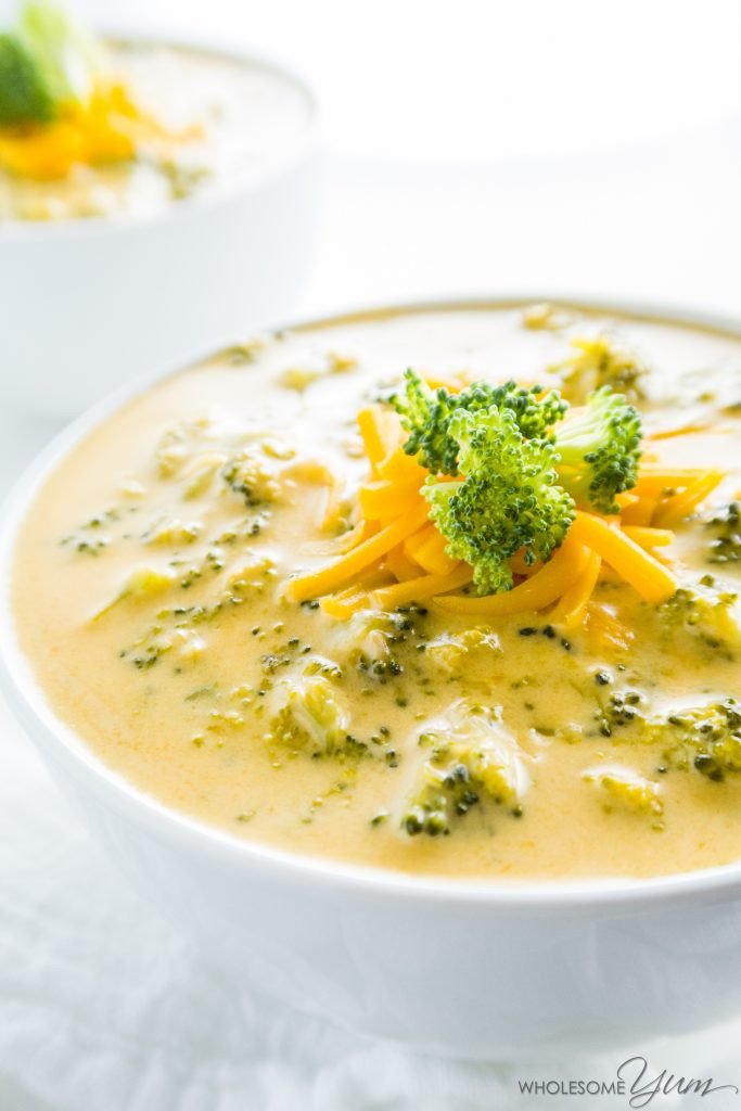 Broccoli And Cheddar Soup
 Easy Broccoli Cheese Soup Recipe 5 Ingre nts