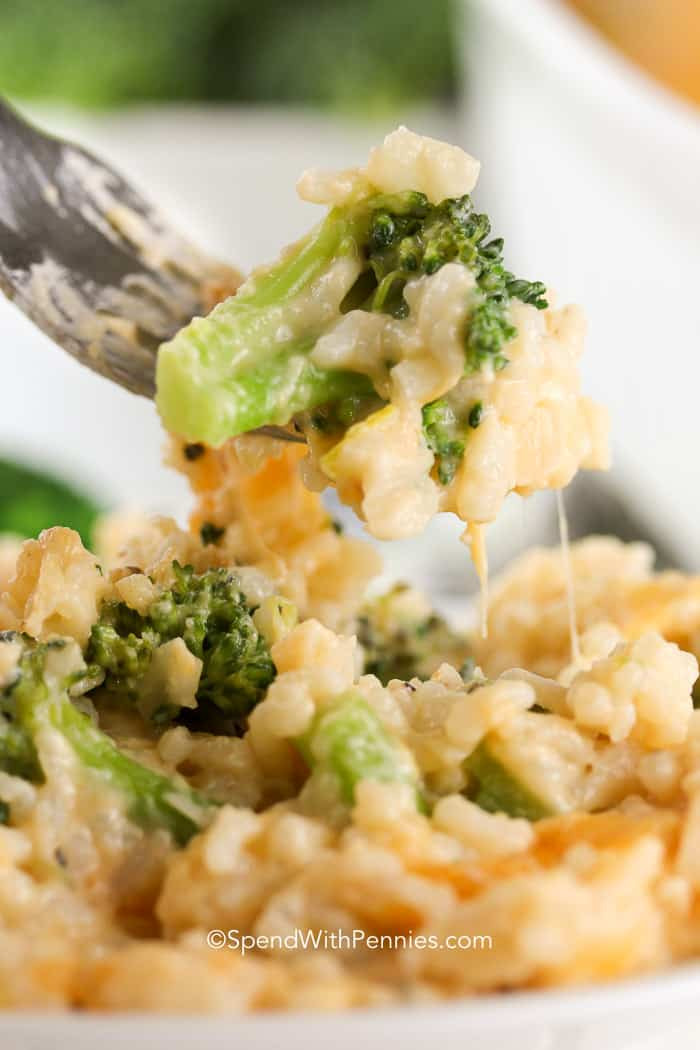 Broccoli And Rice
 tuna rice casserole from scratch