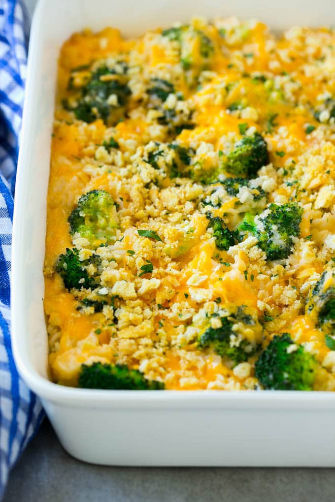 Broccoli Cheese Casserole
 Broccoli and Cheese Casserole Dinner at the Zoo