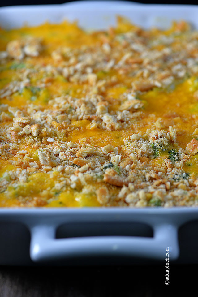 Broccoli Cheese Casserole
 Broccoli Cheese Casserole Recipe Add a Pinch