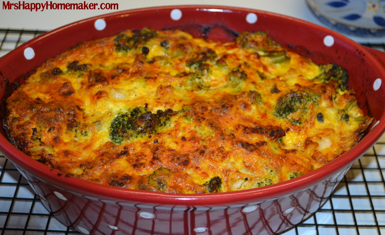 Broccoli Cheese Casserole
 My Favorite Broccoli Cheese Casserole