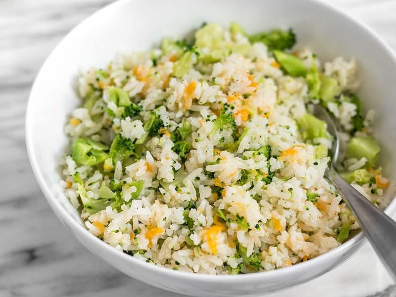 Broccoli Cheese Rice
 Easy Cheesy Broccoli Rice Bud Bytes