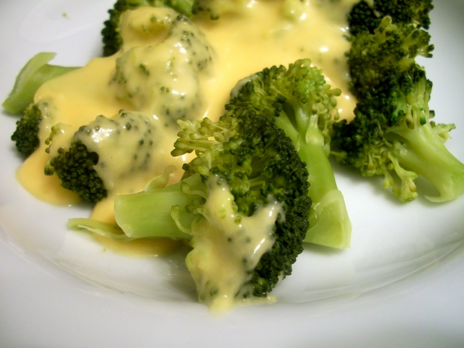 Broccoli Cheese Sauce
 Brooke Bakes Broccoli with Cheese Sauce
