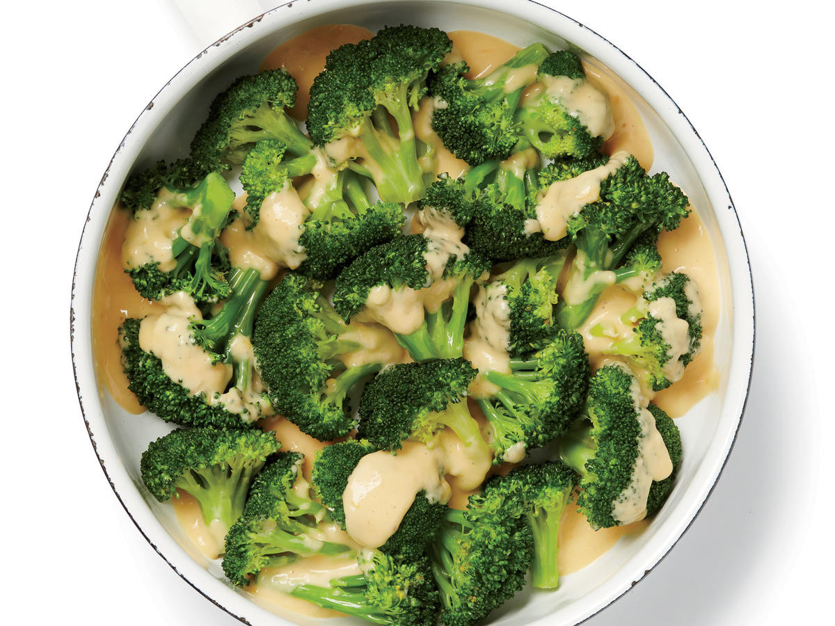 Broccoli Cheese Sauce
 Cooking with Broccoli Cooking Light