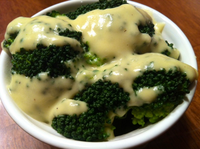 Broccoli Cheese Sauce
 Broccoli and White Wine Cheese Sauce Something Sweet