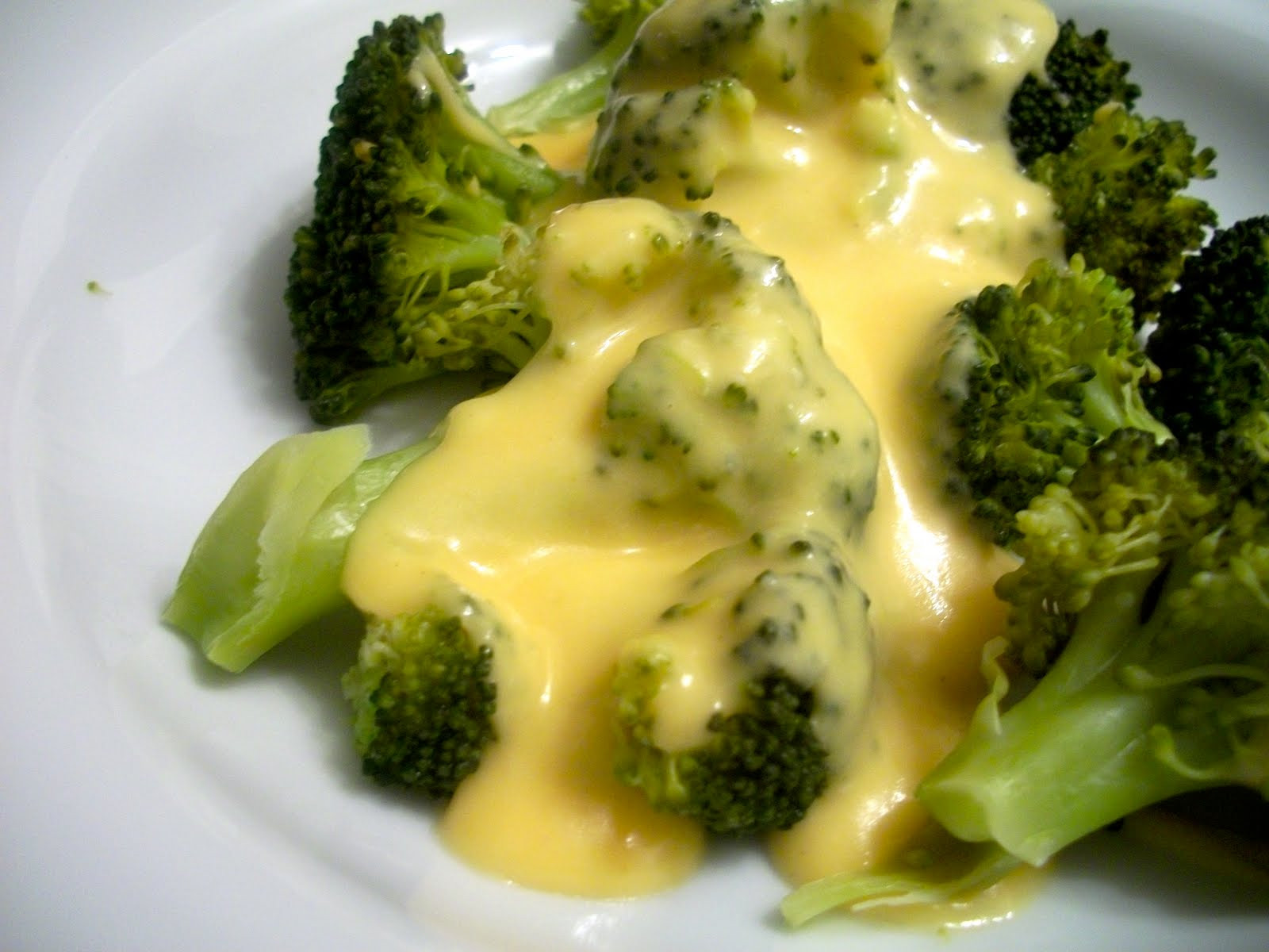 Broccoli Cheese Sauce
 Brooke Bakes Broccoli with Cheese Sauce