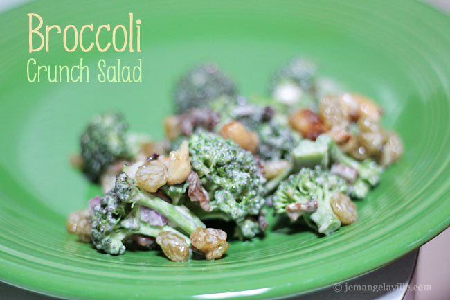 Broccoli Crunch Salad
 Broccoli Crunch Salad à la Whole Foods