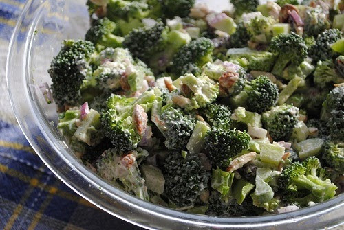 Broccoli Crunch Salad
 Lori s Lipsmacking Goodness Broccoli Crunch Salad
