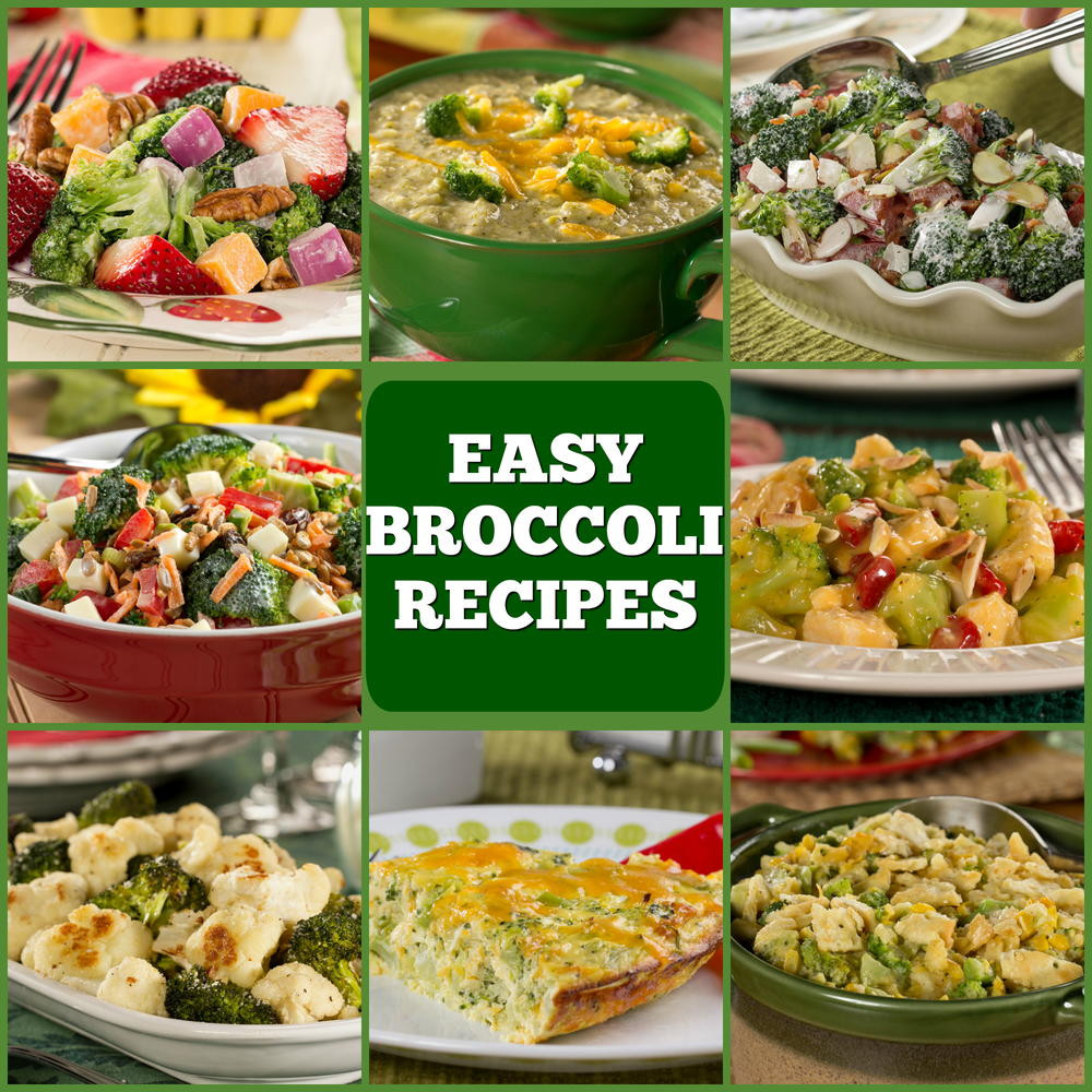 Broccoli Main Dish Recipes
 10 Easy Broccoli Recipes