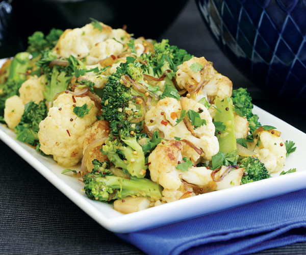 Broccoli Main Dish Recipes
 Broccoli & Cauliflower Sauté with Garlic & Ginger Recipe