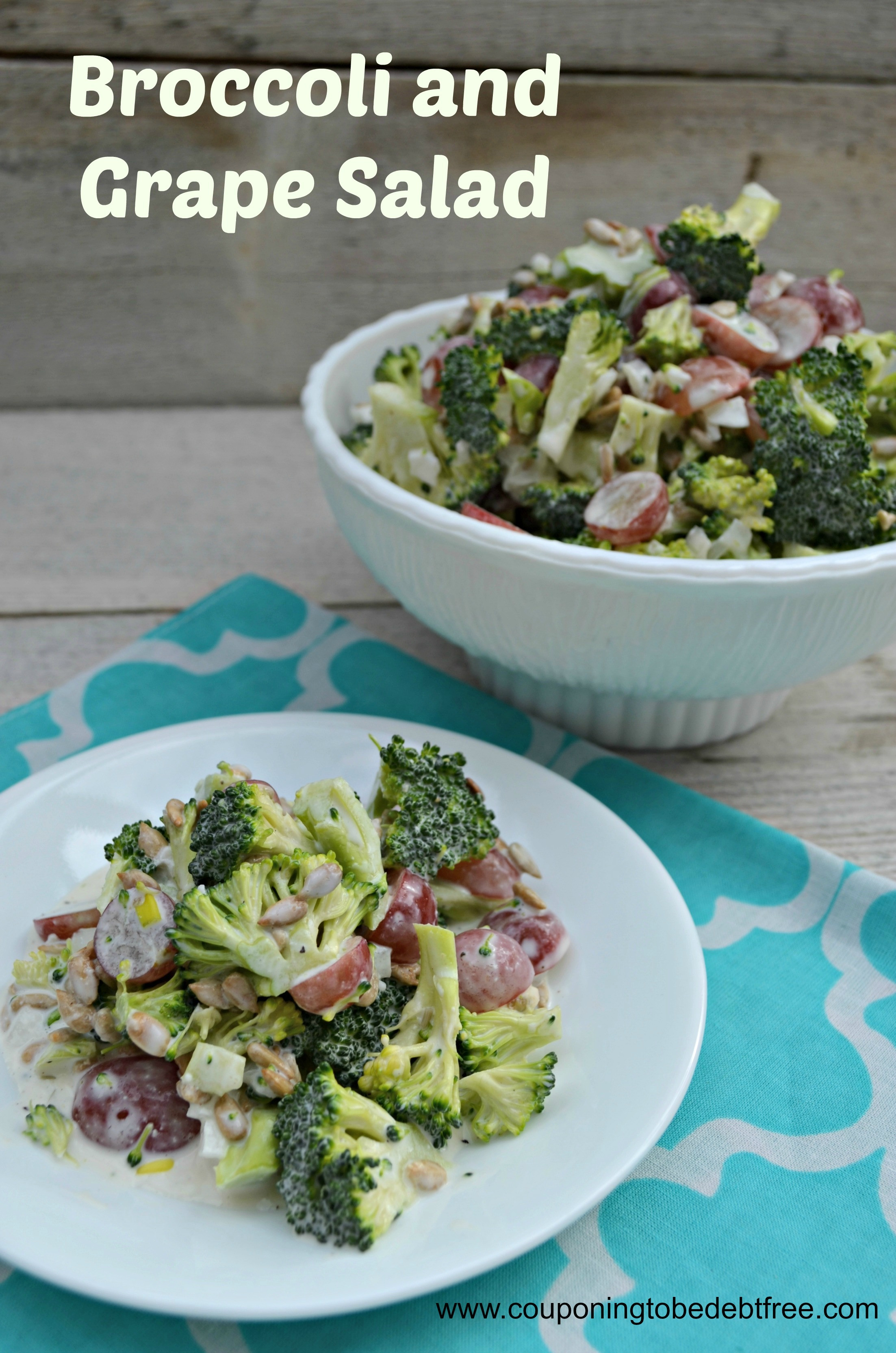 Broccoli Salad With Grapes
 Broccoli and Grape Salad Recipe Delicious and Frugal