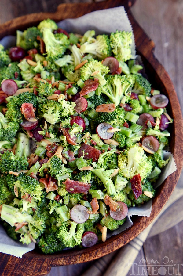 Broccoli Salad With Grapes
 Best Ever Broccoli Salad Mom Timeout