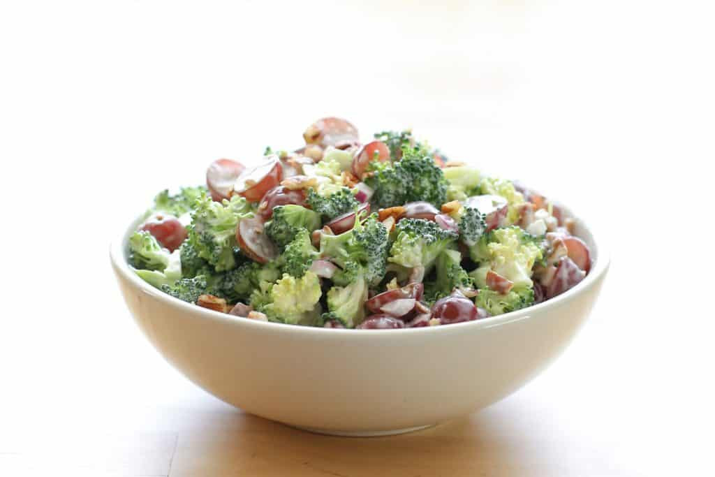 Broccoli Salad With Grapes
 Broccoli Salad with Grapes